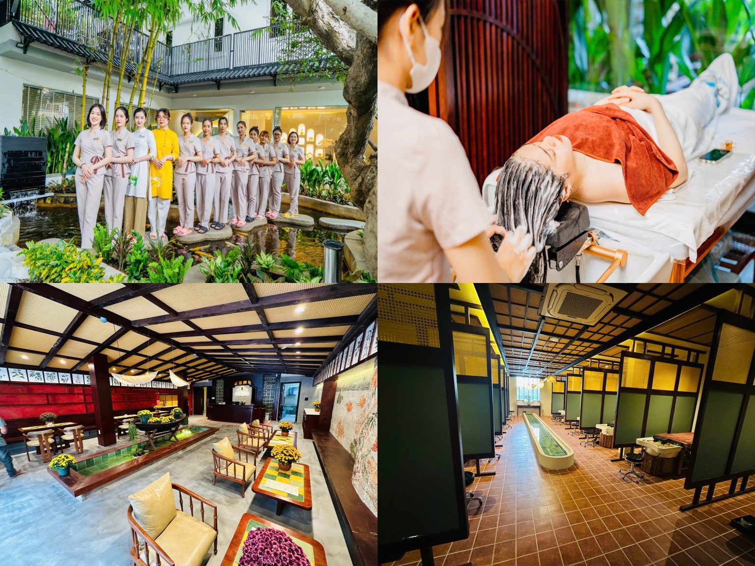Hạ Spa gội đầu dưỡng sinh quận 1 Tân Bình không gian Zen thư giãn TPHCM